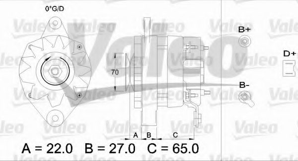 VALEO 433467 Alternator